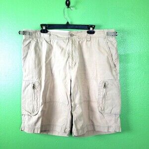 The North Face Men's Tan Knee Length Active Outdoor Hiking Shorts Size 38